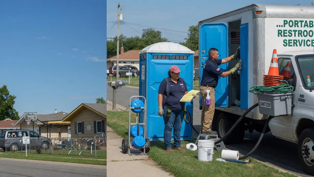 Portable Toilet Rental in Lemont, IL near me